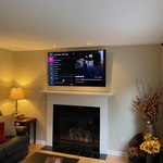 Farmington Gas Fireplace - Fall Decor