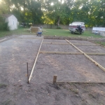 Prepping for patio