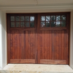 Wood Carriage Door