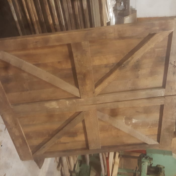 Wormy Chestnut Doors