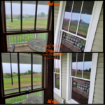 Before and after windows.