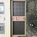 (2) 8x7 Brown garage doors