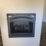 fireplace before