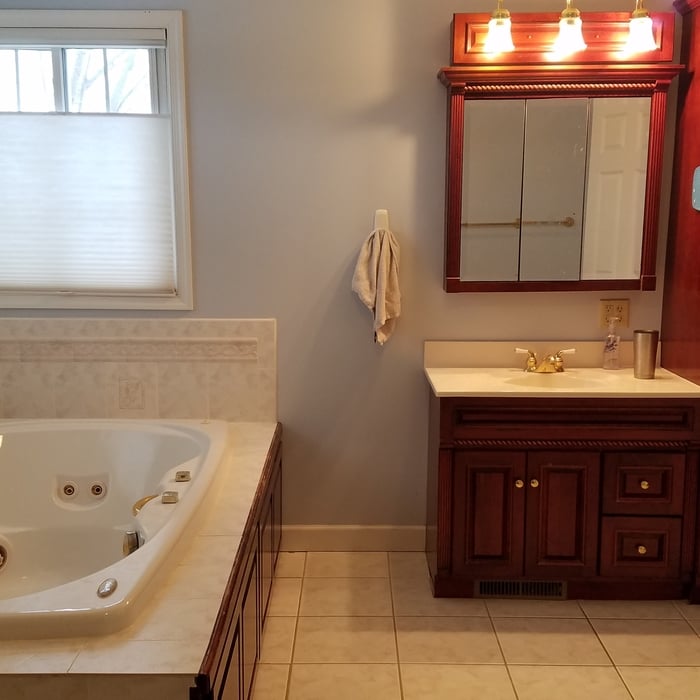 Master bathroom