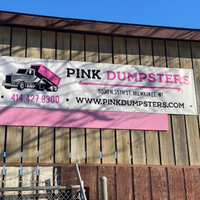 Pink Dumpsters