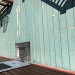 Deck repaired and stained