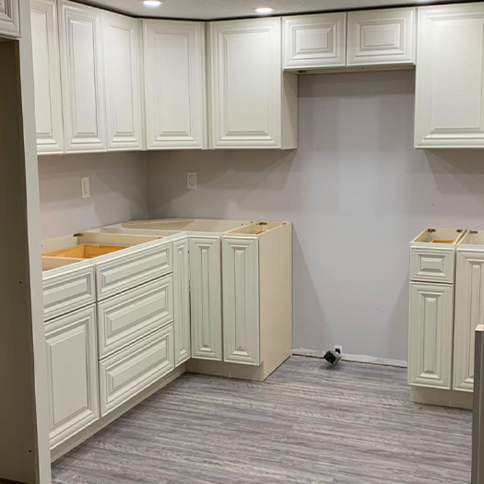 Kitchen cabinets