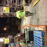 Concrete dry process