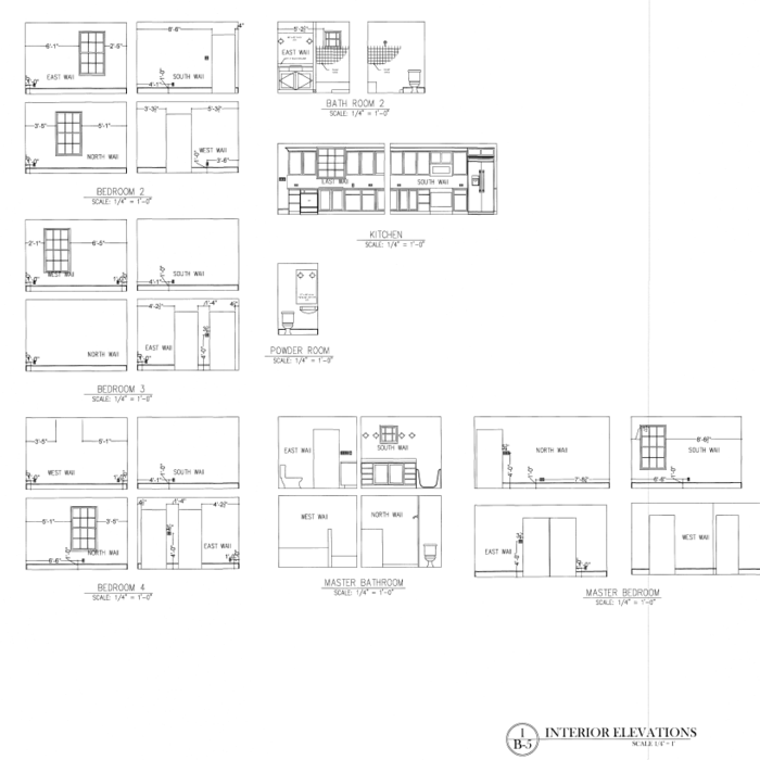 room elevations