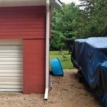 Installed garage