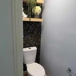1/2 bathroom addition!