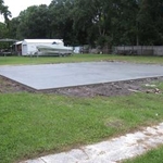 Concrete Pad for Steel Building 40x40