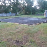 Concrete Pad for Steel Building 40x40