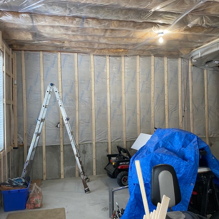 Finished basement