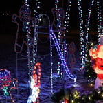 Hall Family Light Show