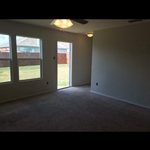 Progress picture of the living room