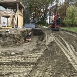 Wall footer ground work