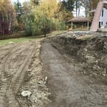 Retaining wall footer
