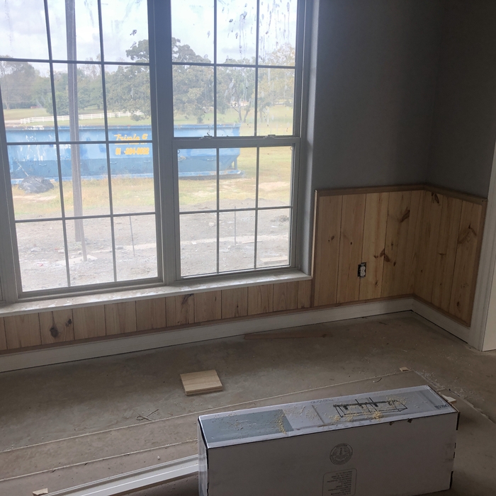 Dining room wall trim