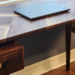 Walnut & Tigerwood Desk