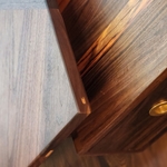 Walnut & Tigerwood Desk