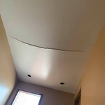 Drywall Water Damage Repair turned Drop Ceiling