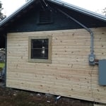repaired wall