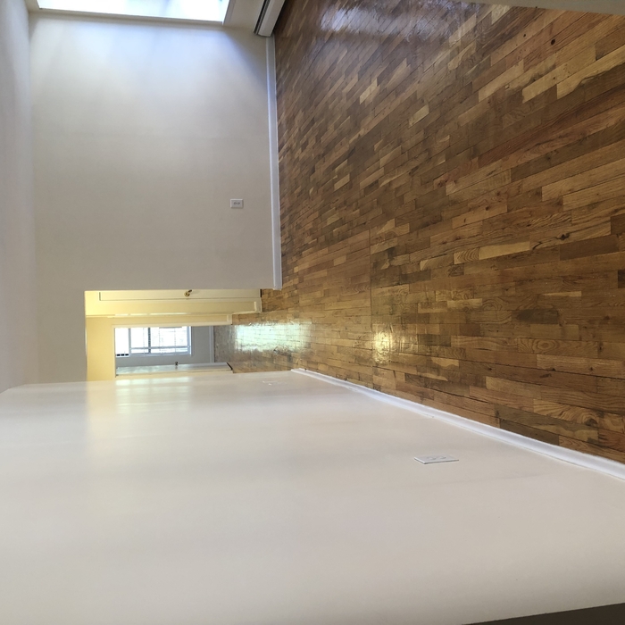 Wall and floor