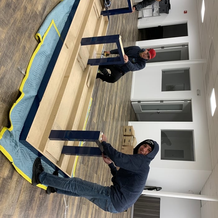 Building a Desk Back
