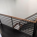 Wood/steel combo.