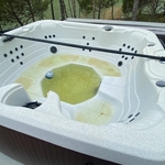 opening/clean hot tub