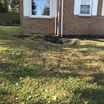 Yard regrading