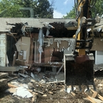front of house removed
