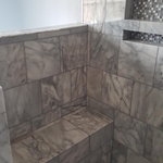 Marble shower