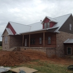 Metal roof Installation