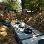Replacing septic system