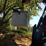 Replacing septic system
