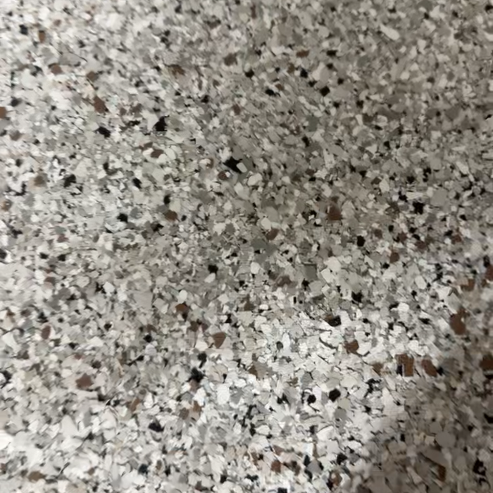 epoxy flake garage floor