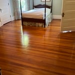 Refinished Hardwood Floor