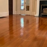 Refinished Hardwood Floor
