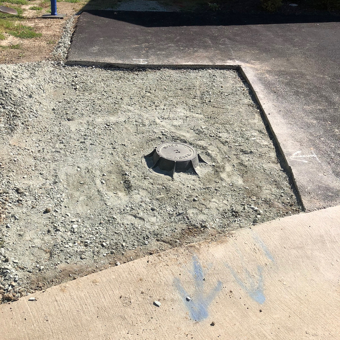 Saw cut and Removal