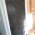 Keeping dust out of the customer's home