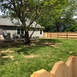 Cedar fence