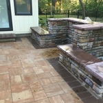 Paver patio