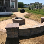 Paver patio