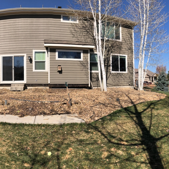 Getting Ready to do The Patio And Retaining Wall.