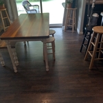 Sitting area near the kitchen