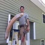 Front door overhang