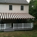 Full Deck Fabric Awning