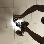 Just the light down and installing the bracket